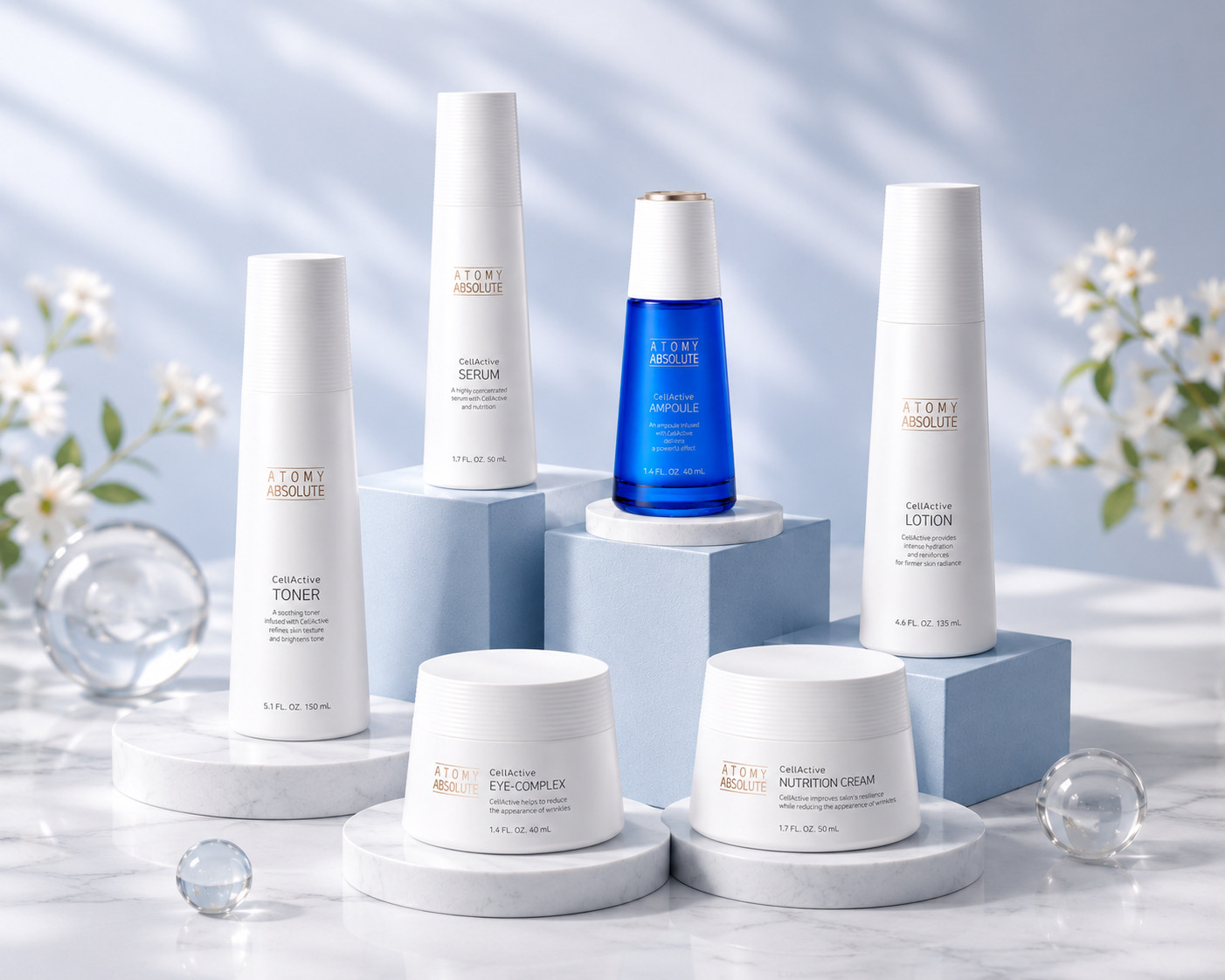 Atomy Absolute CellActive — полная линейка 6 средств